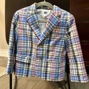 Janie and Jack- Plaid Blazer 3T (Perfect for Easter)